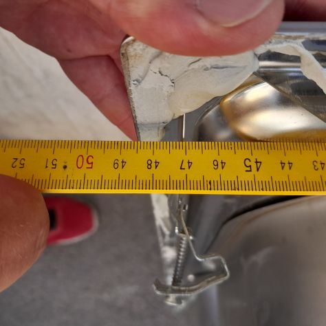 Lavello a doppia vasca in Acciaio inox Completo è inossidabile - Foto 4
