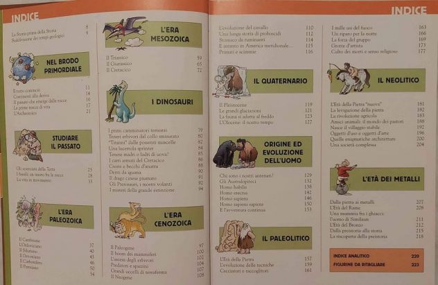 Preistoria.L'evoluzione della vita sulla terra di Michele Lauro 1°Ed.Giunti,2002 - Foto 3