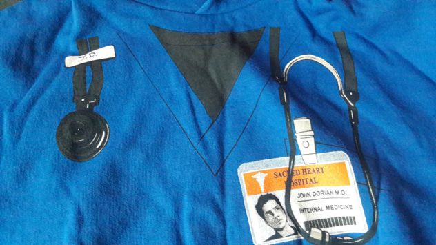 Felpa Blu JD di Scrubs Tg S - NUOVA - Foto 2