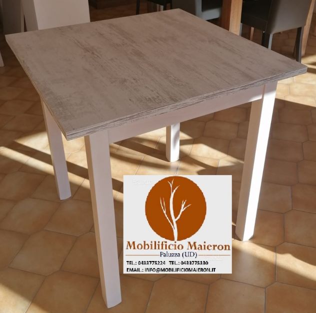 Sedie Tavoli Perugia Per Arredamento Bar Ristorante Pizzeria Pub Nuovi Non Usato - Foto 2