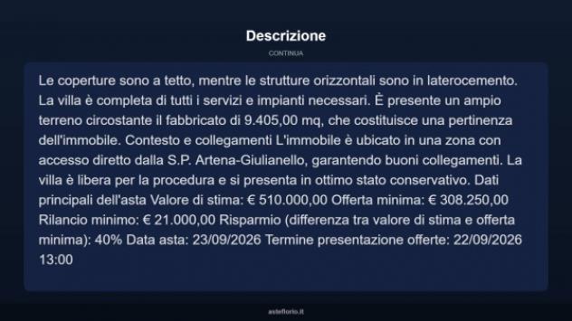 Immobile in asta di 300 m², box auto in vendita a Artena - Foto 12