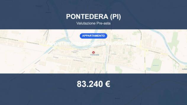 Immobile in asta di 82 m² in vendita a Pontedera