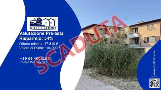 Immobile in asta di 55 m², box auto in vendita a Travacò Siccomario