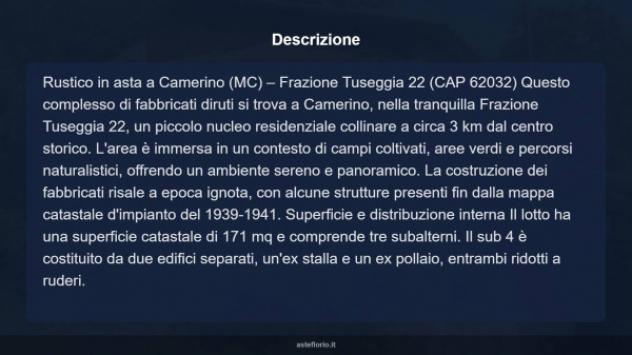 Immobile in asta di 171 m² in vendita a Camerino - Foto 7