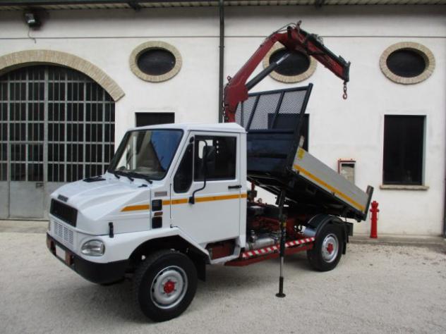 BREMACH Brick 50 ql. ribaltabile 4x4 con gru rif. 15777237 - Foto 3