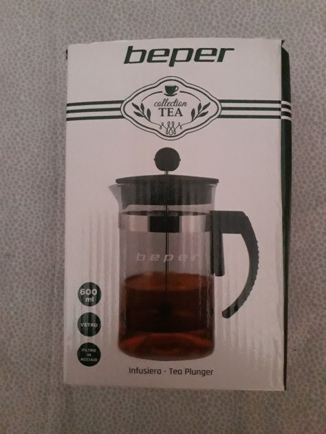 infusiera di vetro marca beper portata di 600 ml. - Foto 2