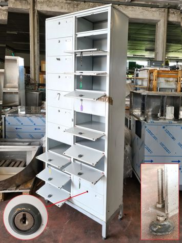 cartelliera porta oggetti personali usata - Foto 4