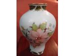ANTICO VASO FRANCESE LIMONGES IN CERAMICA DIPINTA
