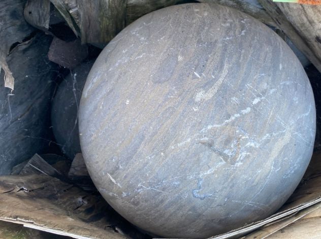 Sfera in pietra granito - Foto 8