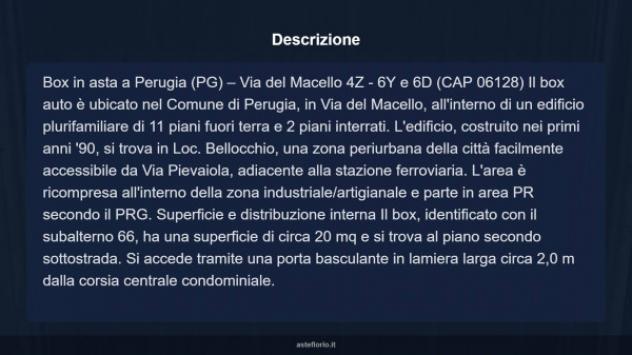 Immobile in asta di 20 m² in vendita a Perugia - Foto 5