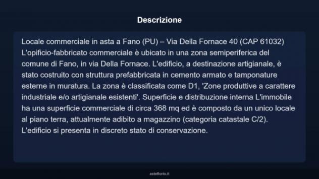 Immobile in asta di 368 m² in vendita a Fano - Foto 5
