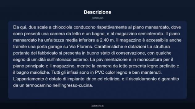Immobile in asta di 75 m², box auto in vendita a San Giovanni in Fiore - Foto 6