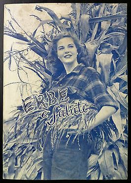ERBE e SALUTE di Dott. S. SINCOVICH, PRIMA EDIZIONE AdV 1956. - Foto 4