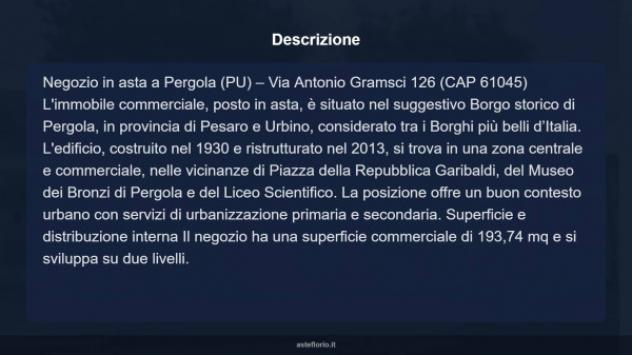 Immobile in asta di 193 m² in vendita a Pergola - Foto 6