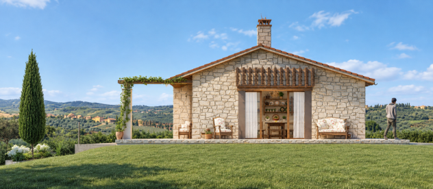 Viareggina in vendita a La Rosa - Terricciola 91 mq Rif: 1425268
