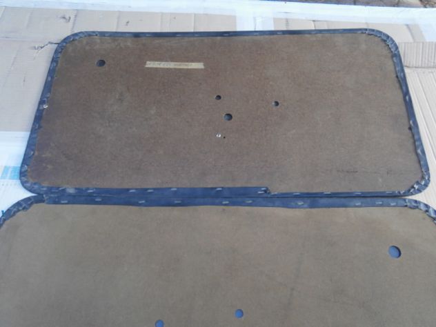 Pannelli porta anteriori Fiat 850 berlina neri NUOVI - Foto 6