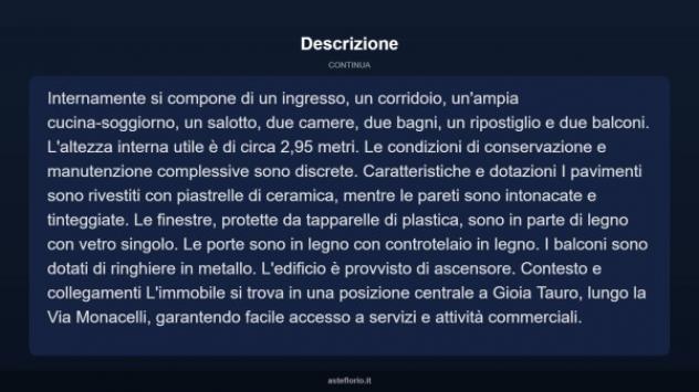 Immobile in asta di 205 m² in vendita a Gioia Tauro - Foto 12