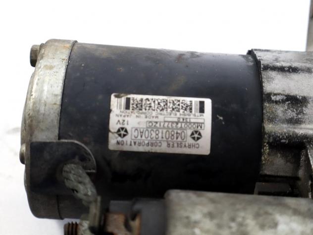 04801830AC MOTORINO AVVIAMENTO JEEP PATRIOT 2.2 D 4X4 120KW 6M 5P (2011) RICAMBIO USATO - Foto 6