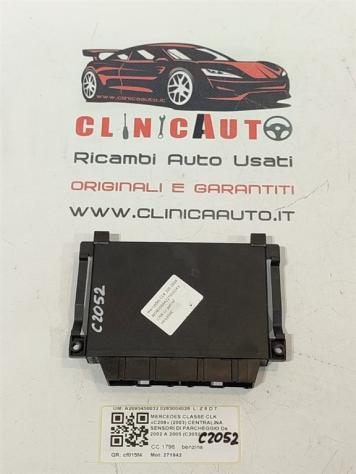 CENTRALINA SENSORI DI PARCHEGGIO MERCEDES CLK Coupé W209 A2095450032 0263004026 271942 (02) - Foto 3
