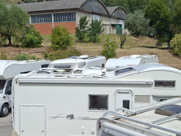 CAMPER RIMOR DUCATO MANSARDATO 6 POSTI GARAGE CLIMATIZZATORE FOTOVOLTAICO CAMPEGGIO USATI GENERALI 1728 - Foto 6