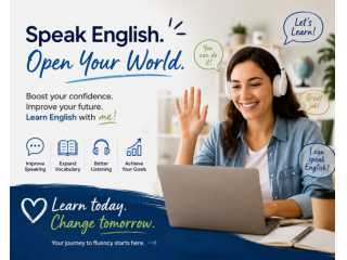 Lezioni d'inglese con insengante madrelingua