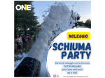 Noleggio Schiuma Party con operatore