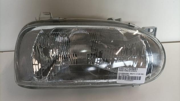 PROIETTORE DX (CONCO) 999-U1305851 Parti elettriche  Fanaleria  Proiettori  Proiettore ant. VOLKSWAGEN - GOLF 3 - 01-08-1992 - 01-07-1997