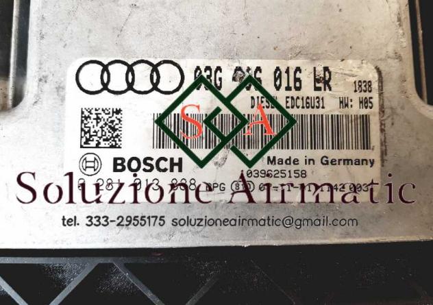 Audi A4 2.0 TDI centralina motore 0281013888 - Foto 2