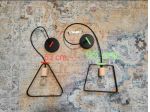 2 lampade geometriche di design a sospenzione