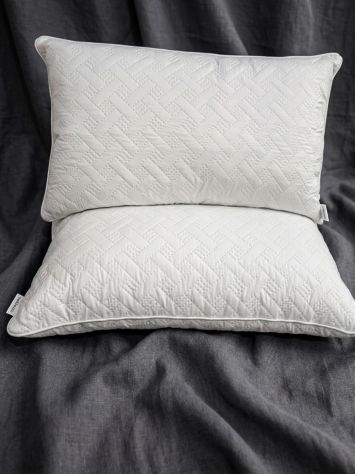 Coppia Cuscini Guanciali Memory Foam "Kios" 100% - Foto 6