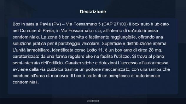 Immobile in asta di 28 m² in vendita a Pavia - Foto 6