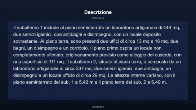 Immobile in asta di 896 m² in vendita a Lanusei - Foto 4