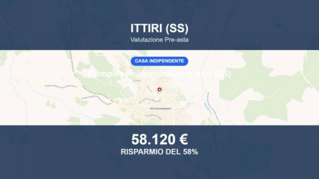 Immobile in asta di 188 m², box auto in vendita a Ittiri
