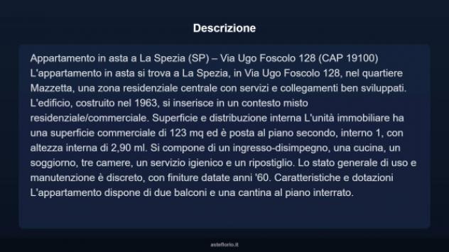 Immobile in asta di 123 m² in vendita a La Spezia - Foto 4