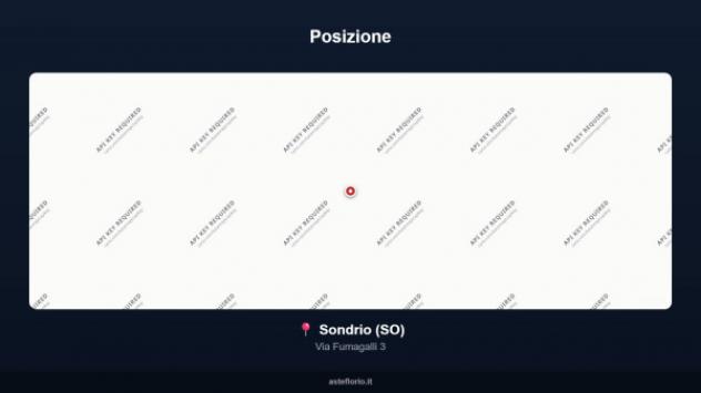 Immobile in asta di 162 m² con più di 5 locali e box auto in vendita a Sondrio - Foto 8
