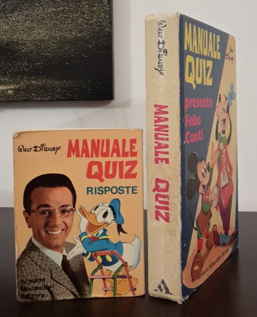 MANUALE QUIZ presenta Febo Conti CON MANUALE RISPOSTE, Mondadori 1974. - Foto 6