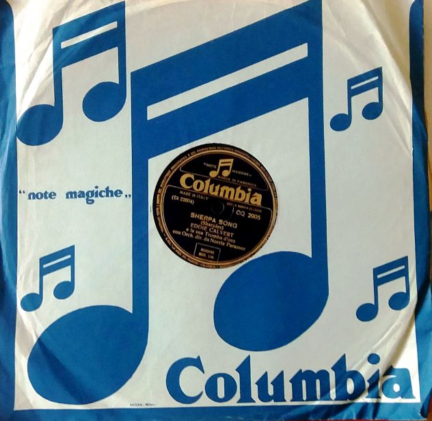 5 dischi 78 rpm del 1955-di Eddy Calvert e la sua tromba d'oro-Ediz. Columbia - Foto 2
