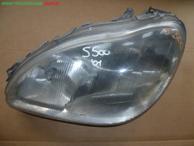 PROIETTORE S.(allo Xeno) A2208200761 (brutto) MERCEDES Classe S (W220)  Parti elettriche  Fanaleria  Proiettori  Proiettore ant. MERCEDES - Classe S -