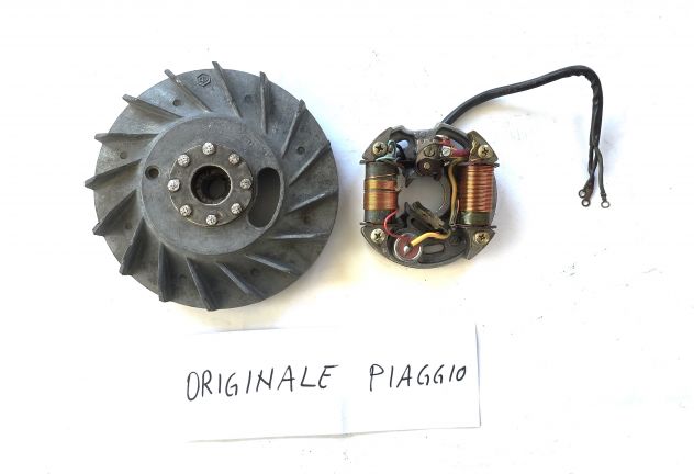 VOLANO COMPLETO ORIGINALE VESPA 50 N – R – SPECIAL