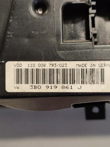 QUADRO STRUMENTI VOLKSWAGEN Passat Berlina 3° Serie 3B0919861J AVF (0005) - Foto 3