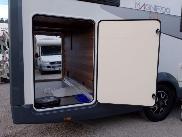 CAMPER ROLLER TEAM DUCATO SEMINTEGRALE BASCULANTE MATRIMONIALE GARAGE LETTI GEMELLI CLIMATIZZATORE FOTOVOLTAICO GENERALI USATI 536 - Foto 7