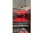 lampade riscaldanti su piano caldo elettrico usato