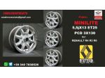 Cerchi Minilite R4 R5 R6 R7 rodeo renault