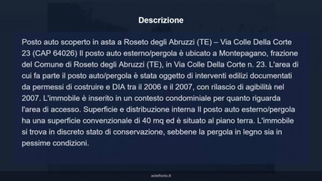 Immobile in asta di 40 m² in vendita a Roseto degli Abruzzi - Foto 6