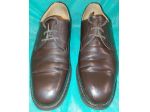 Scarpe uomo Linea Devit marroni, usate. Misura 42 e suola in gomma.