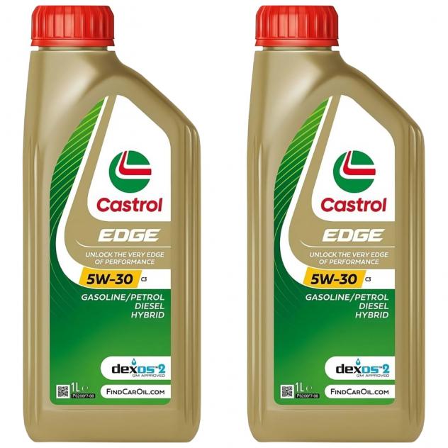 Olio Motore Castrol Edge 5W30 C3 Lt.2 Per Auto