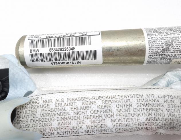 AIRBAG A TENDINA LATERALE PASSEGGERO BMW X3 1° Serie 30380660D (0410) - Foto 9