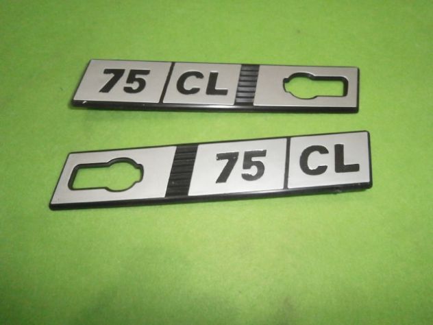 Scritte logo targhette Fiat ritmo 75 CL ''NUOVE''