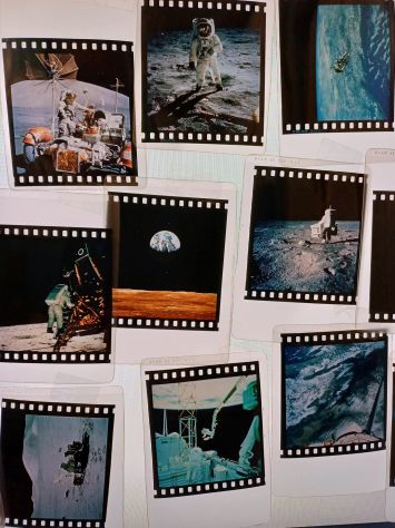 Diapositive NASA Apollo-Shuttle 6x6-Hasselblad - Foto 7