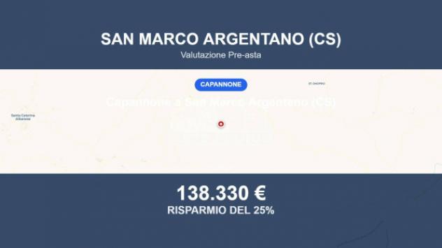Immobile in asta di 1137 m² in vendita a San Marco Argentano